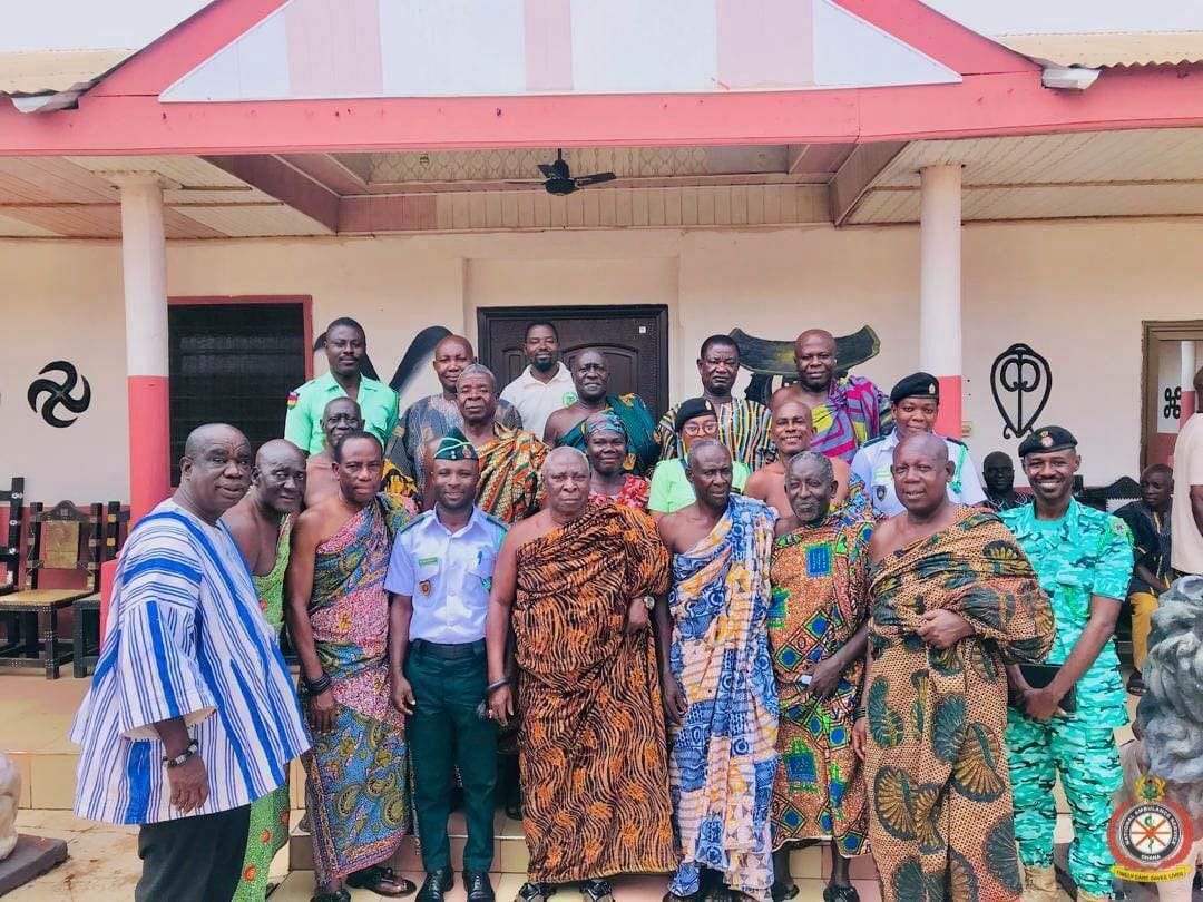 NAS Western North Region Engages Sefwi Bekwai Traditional Council to Strengthen Emergency Medical Services