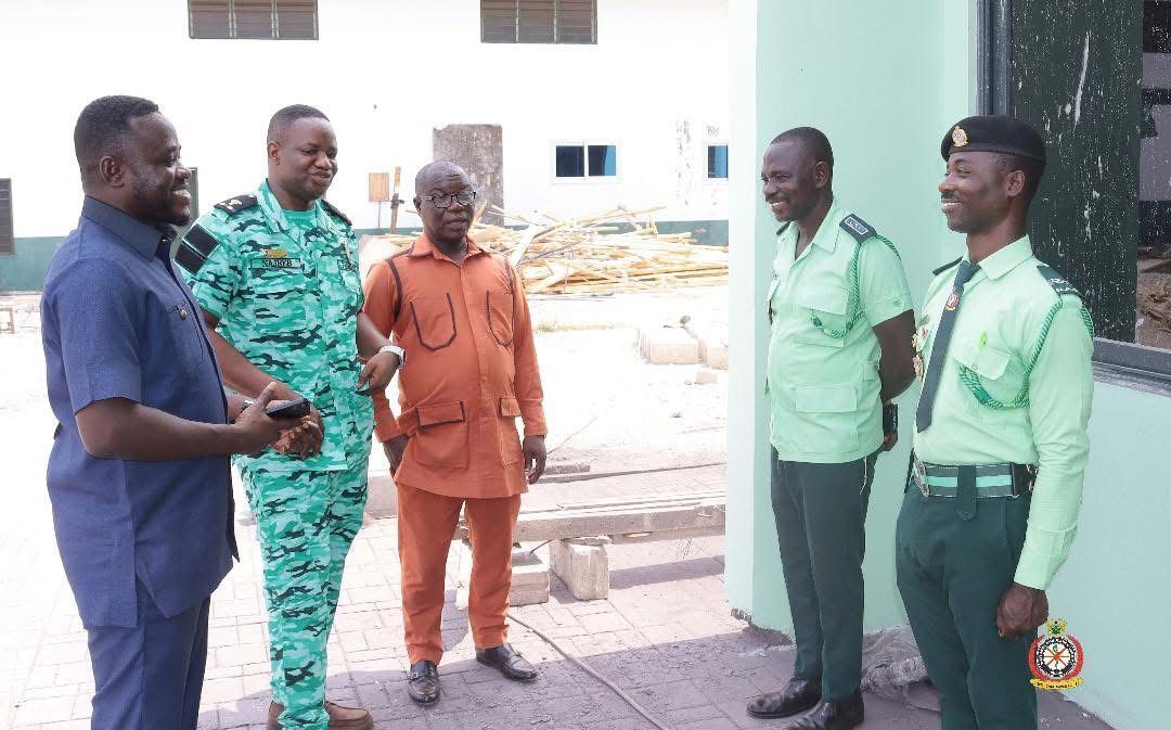 NAS Ag. Deputy CEO Inspects Facilities at Paramedic & Emergency Care Training School, Nkenkaasu