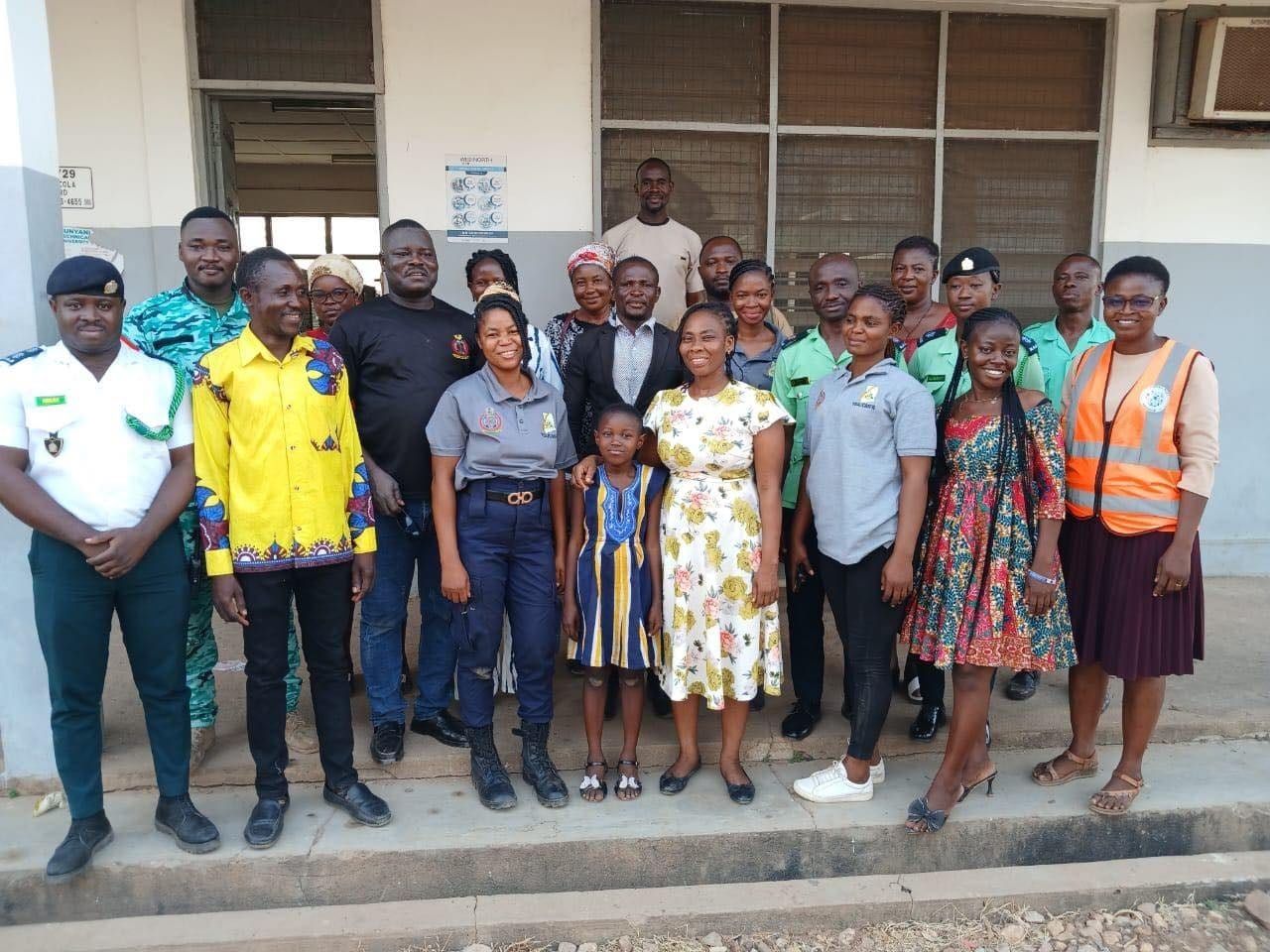Upper East NAS Provides First Aid Training for Ghana TVET Service