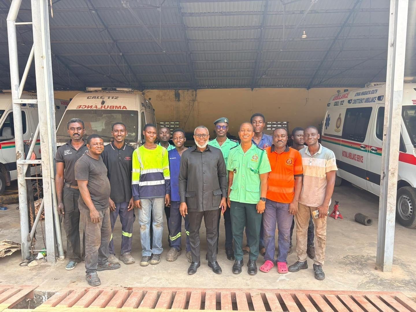 NAS KUMASI WORKSHOP TEAM GETS CEO PRAISE