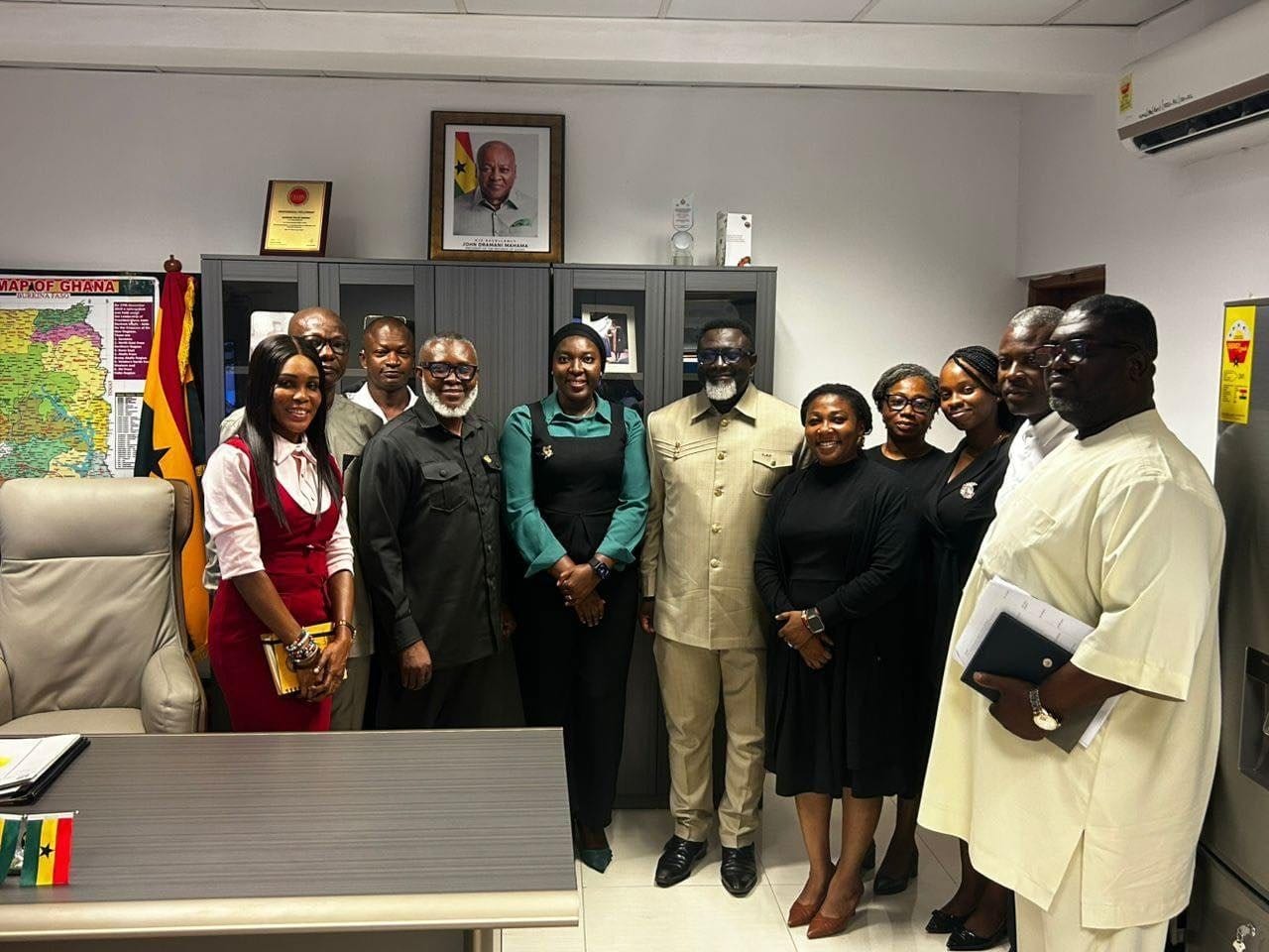 🚑🌱 NAS Strengthens Strategic Partnership with Tree Crops Development Authority (TCDA) 🌱🚑