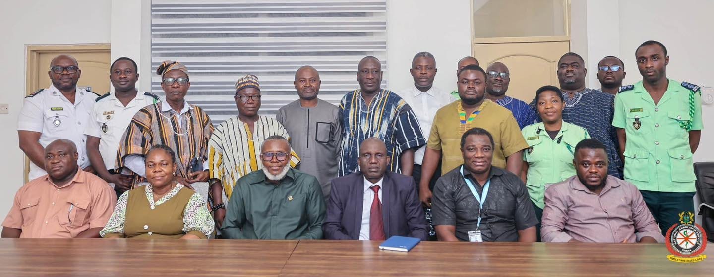 NAS MANAGEMENT CALLS ON KORLE-BU TEACHING HOSPITAL TO STRENGTHEN COMMUNICATION AND REFERRAL COORDINATION