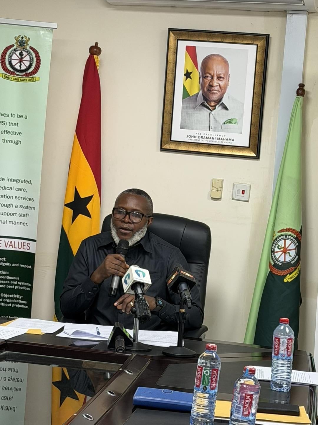 Government to Procure 400 New Ambulances, 500 Motorbikes for National Ambulance Service- NAS CEO