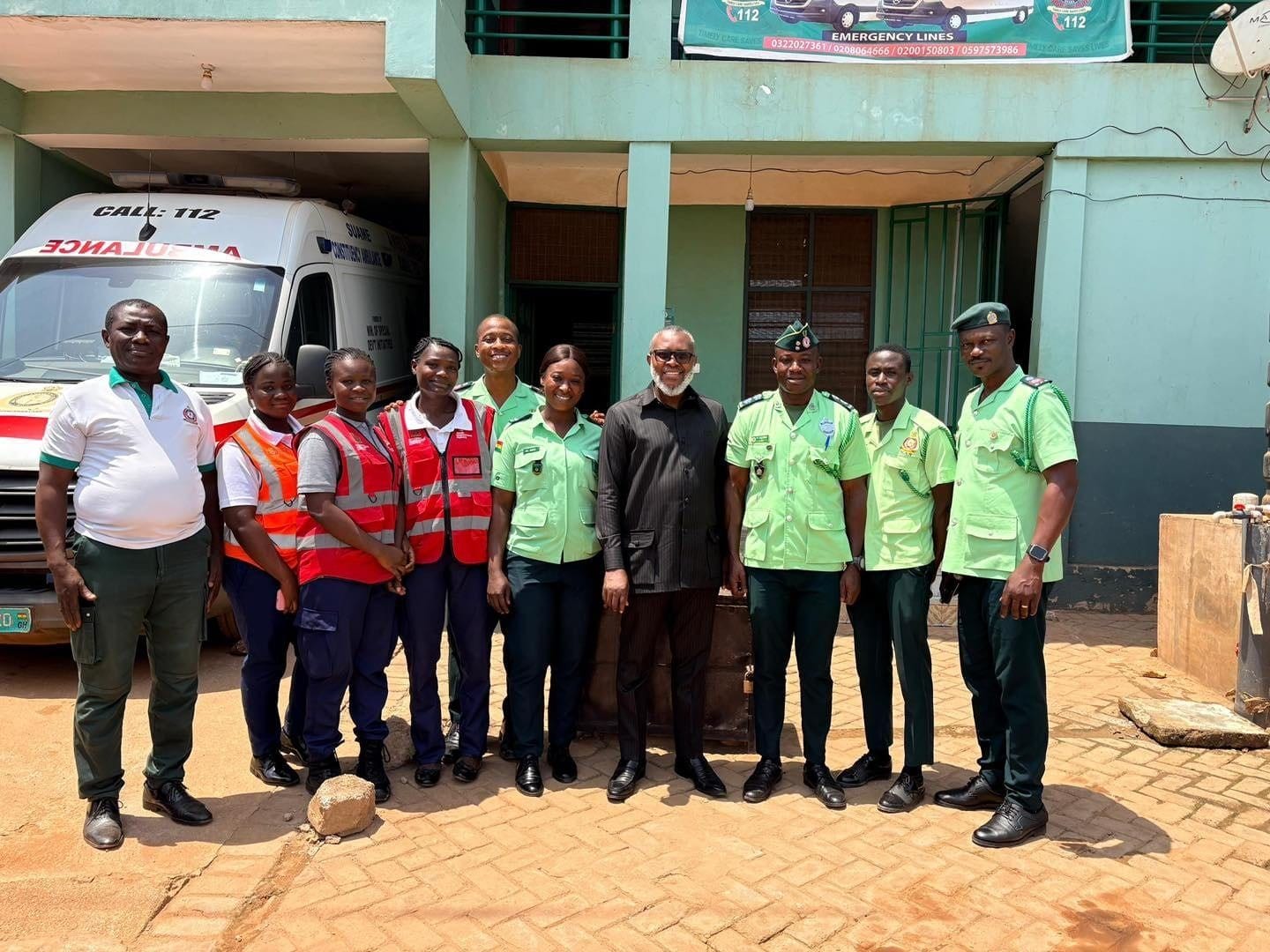 NAS CEO on Working Visit to Ashanti Region