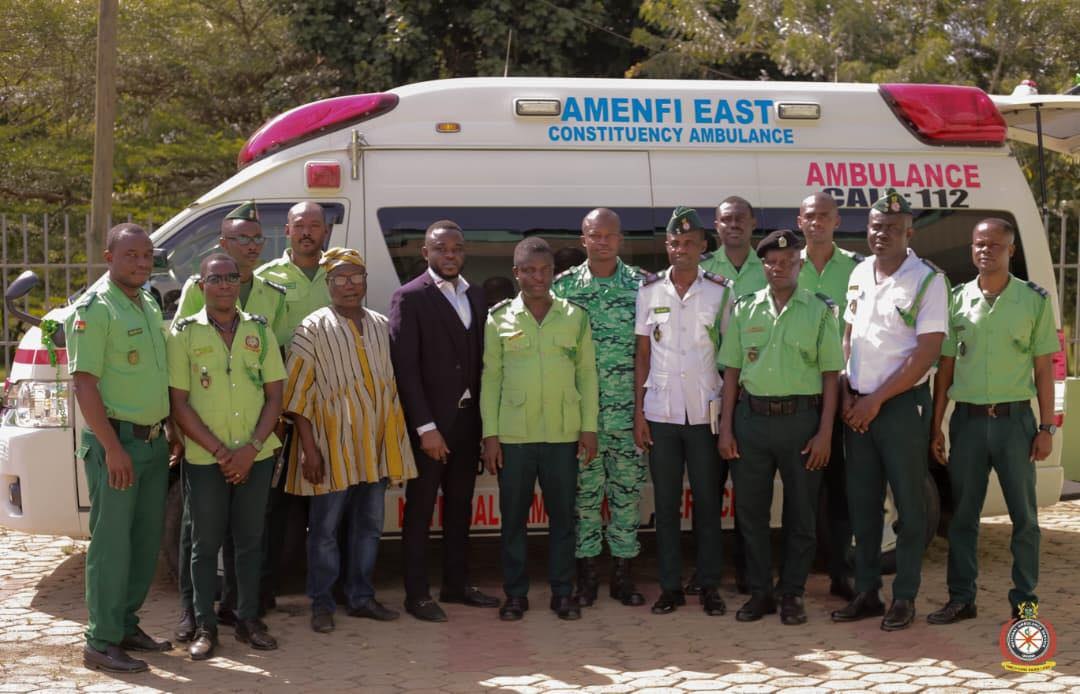 🚑 Amenfi East Municipality Boosts Emergency Care with Ambulance Donation