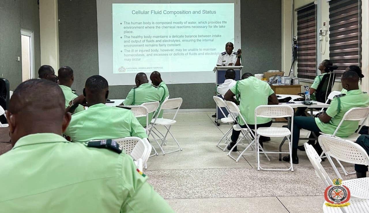 Ashanti Regional NAS Holds In-Service Training on IV Access and Fluid Resuscitation
