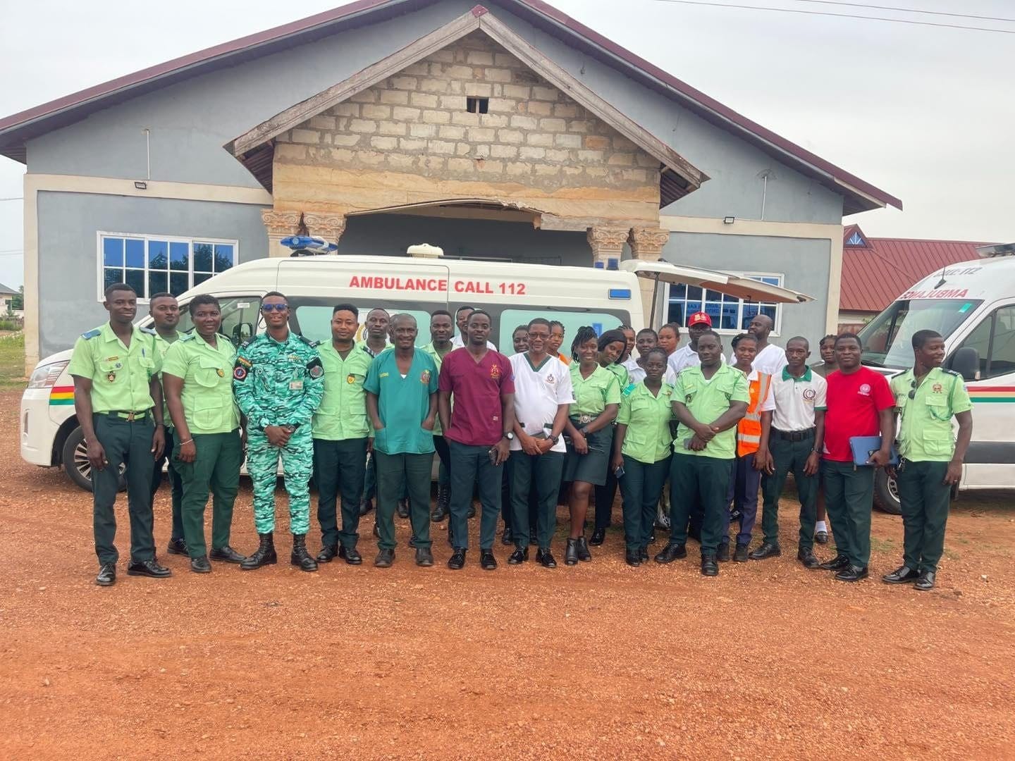 RECOMMISSIONING AND TRAINING EXERCISE FOR DORMAA EAST AMBULANCE STATION