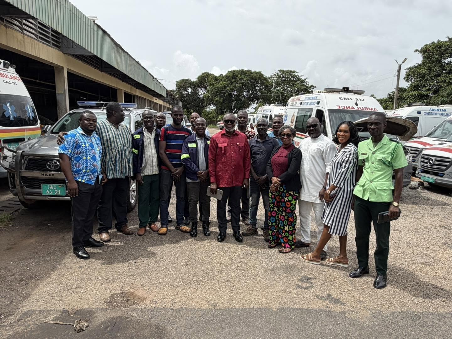 Nas Korle-Bu Workshop Team Gets Ceo Praise