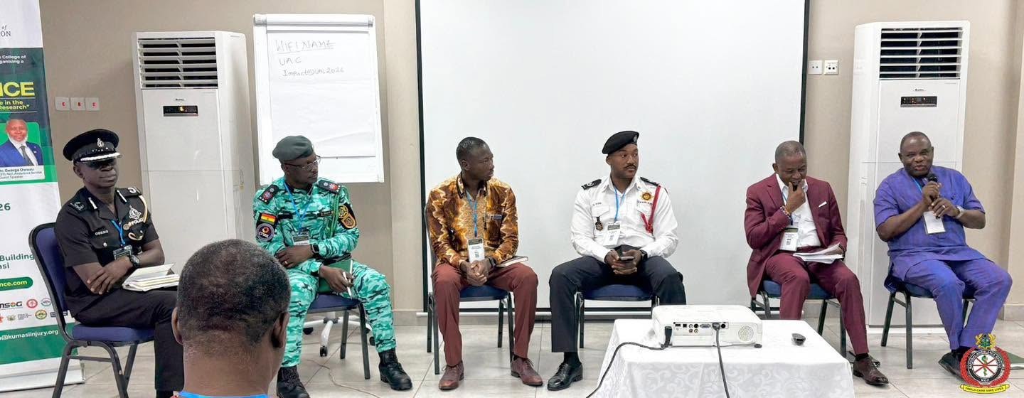 NAS Ashanti Regional Administrative Manager Presents Research at National Injury Prevention Conference