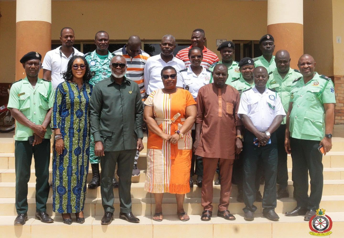 NAS CEO Engages Tatale-Sanguli District Assembly …As DCE Pledges Support for Ambulance Service Operations