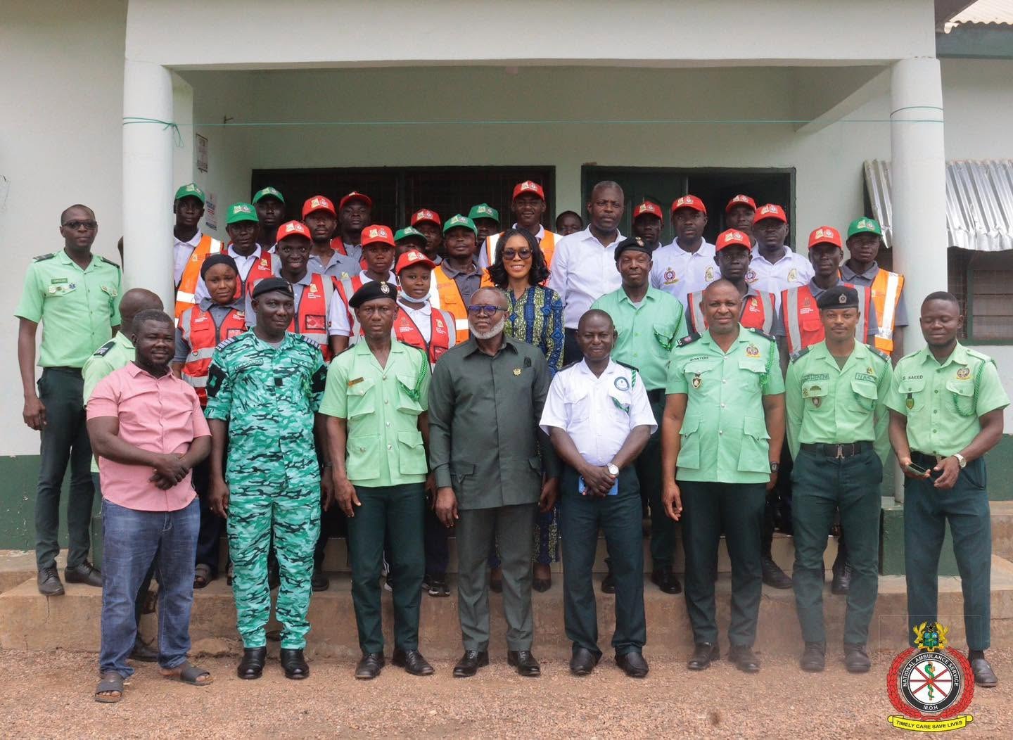 NAS CEO Commends Zabzugu Ambulance Staff For Dedication, Praises Crs For Station Renovation