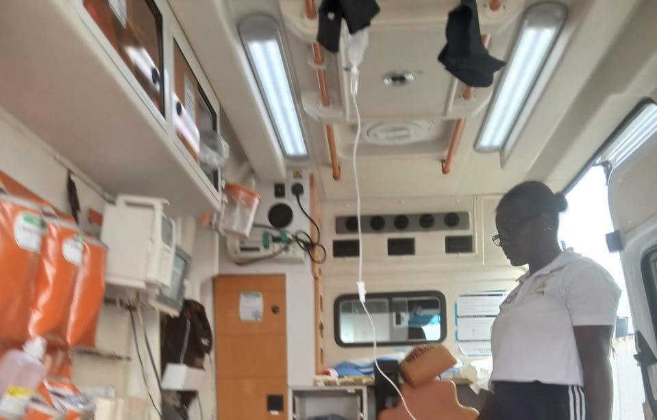 Swift Pre-Hospital Response Saves Road Traffic Accident Victim at Tesano