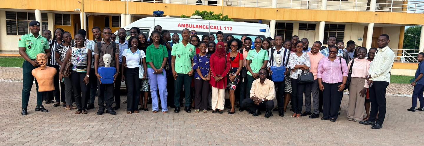 NAS Ashanti Region EMTS Train KNUST Final-Year Pharm D Students in Emergency Care