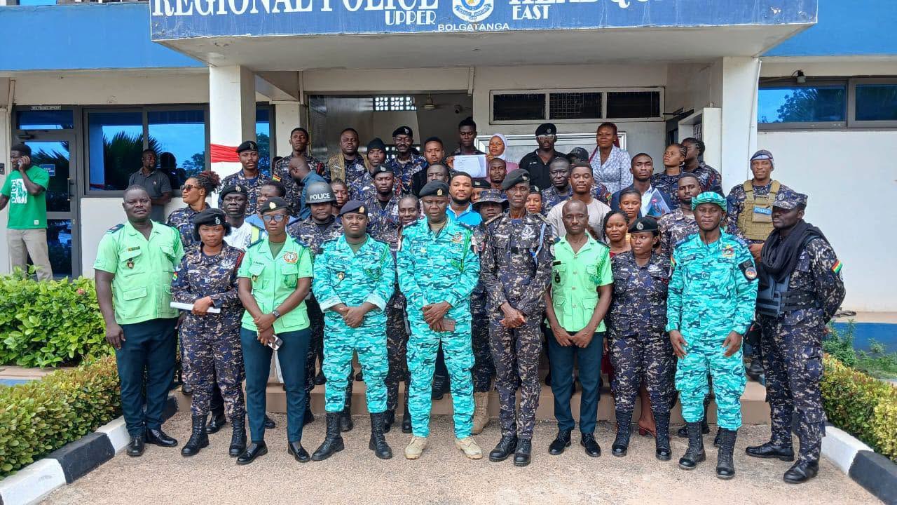 Police Officers in Upper East Region Receive Basic Life Support Training