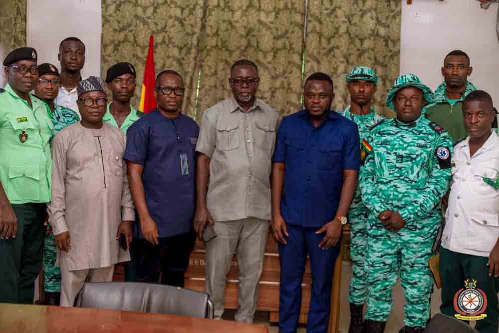 NAS Deputy CEO in Bono East; Meets Stakeholders to Tackle Operational Gaps, EMT Welfare