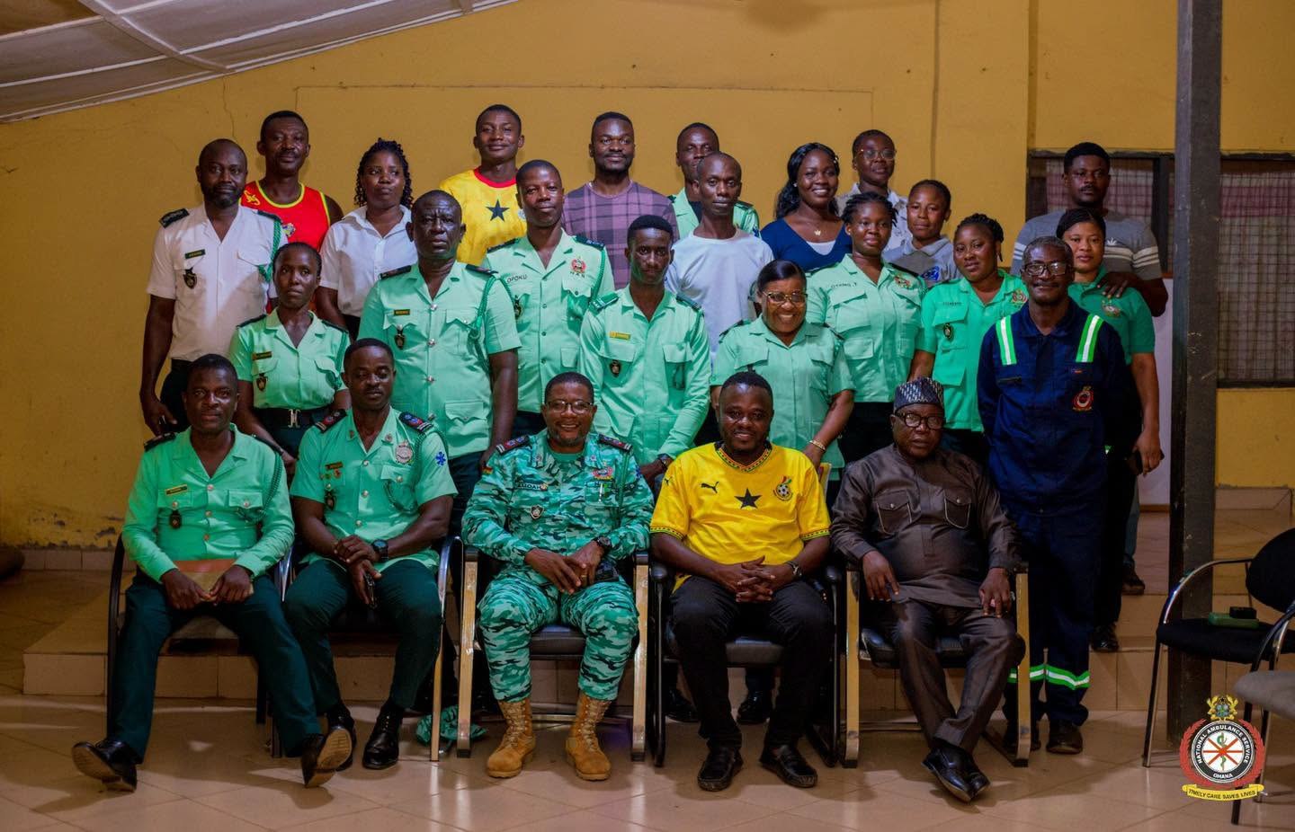 National Ambulance Service Concludes Bono Regional Monitoring Tour
