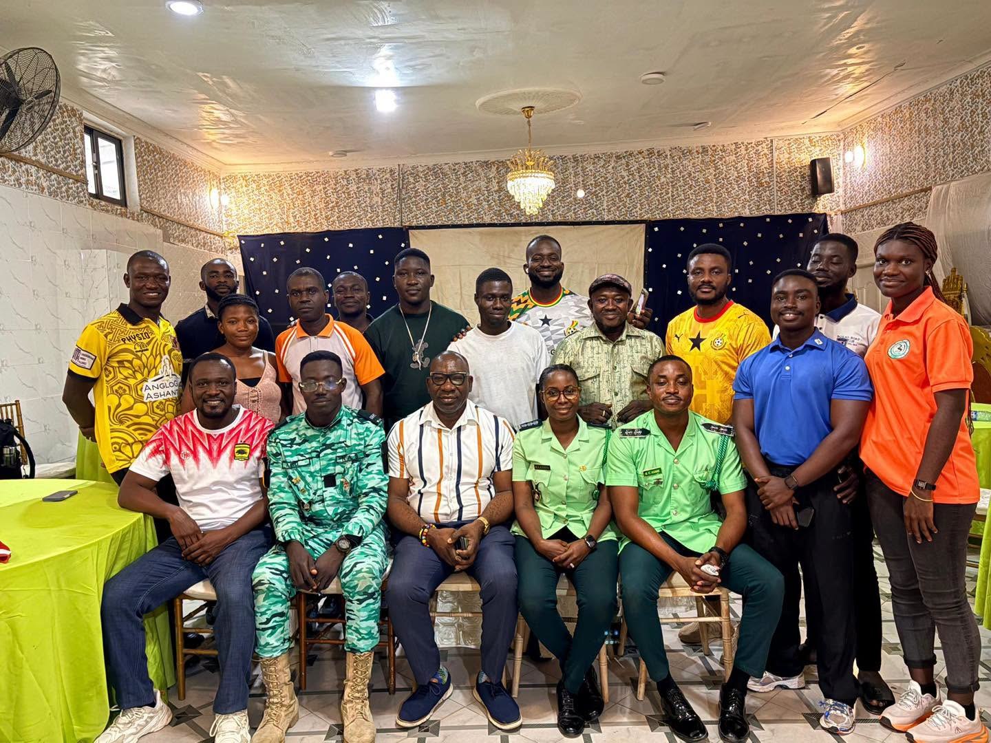 Ashanti Regional NAS Delivers Life-Saving Training at Pakike Integrated Physical Sports Therapy and Fitness Center.