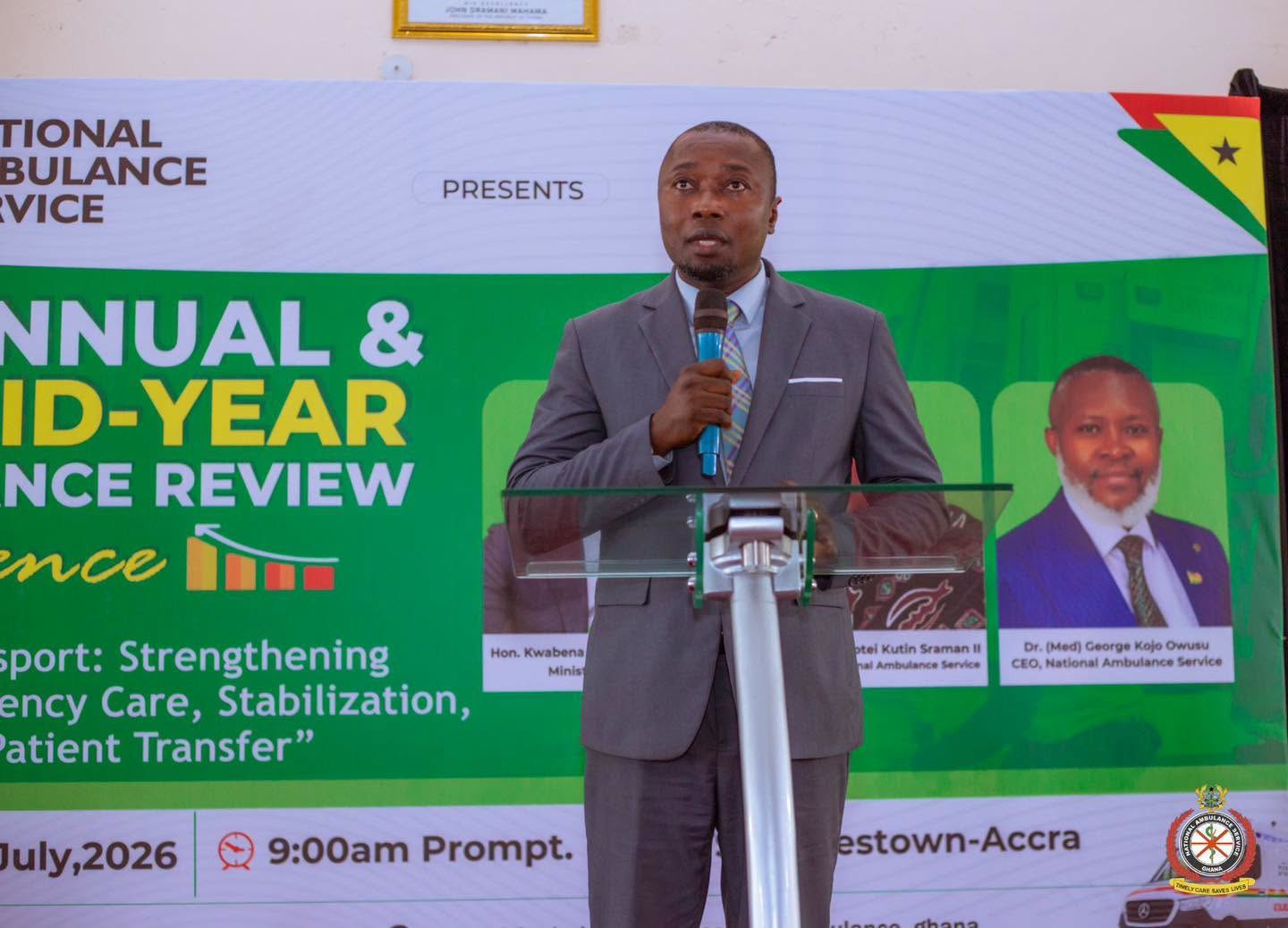 Ministry of Health Calls for Stronger Prehospital Emergency Care at NAS Annual Review Conference