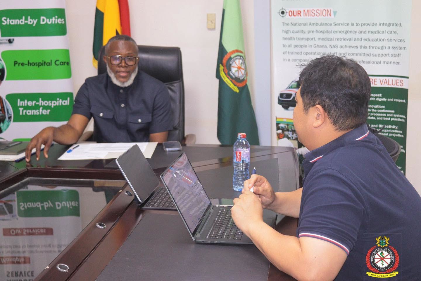 KOFIH EMS Study Team Engages NAS on Emergency Medical Services Strengthening Project