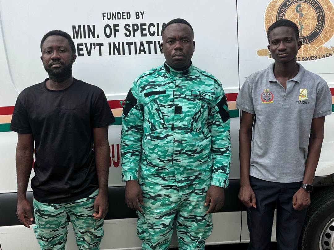 NAS Responds to Ofankor Multiple Vehicle Accident