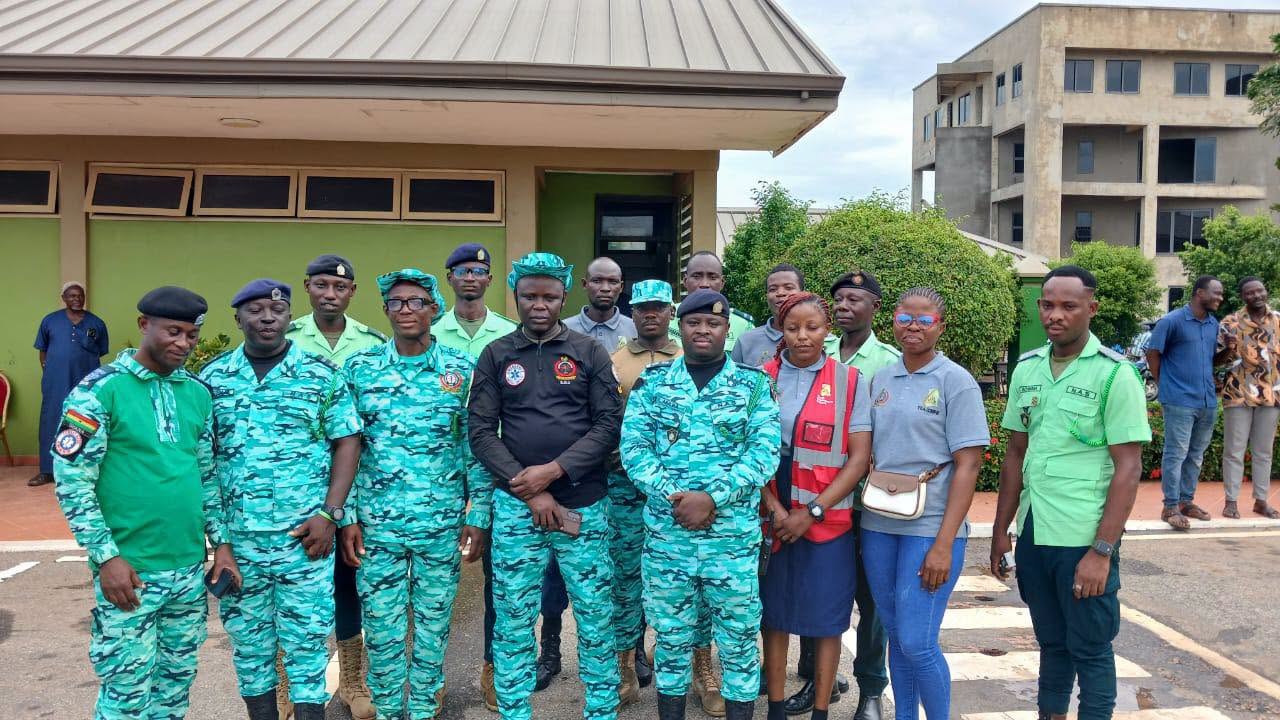 NAS Safeguards Lives During President Mahama’s Two-Day “Resetting Ghana” Tour of Upper East Region