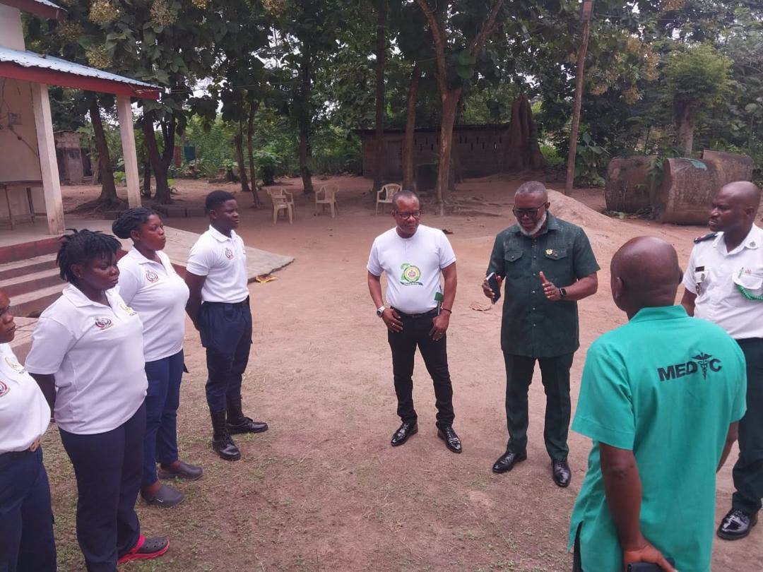 CEO Visits Dzolokpuita Ambulance Station to Assess Operational Readiness