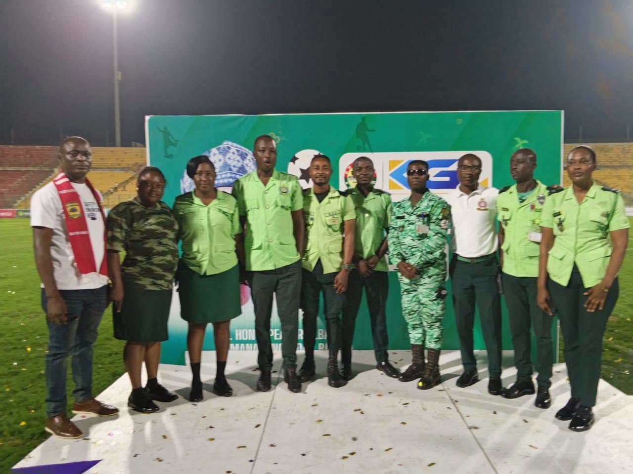 Ashanti Regional NAS Provides Emergency Medical Coverage at Parliament’s Democracy Cup