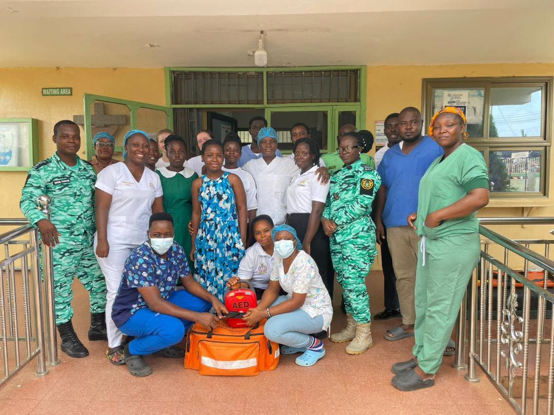 Volta Regional NAS Undertakes Joint Simulation Exercise with Margaret Marquart Catholic Hospital