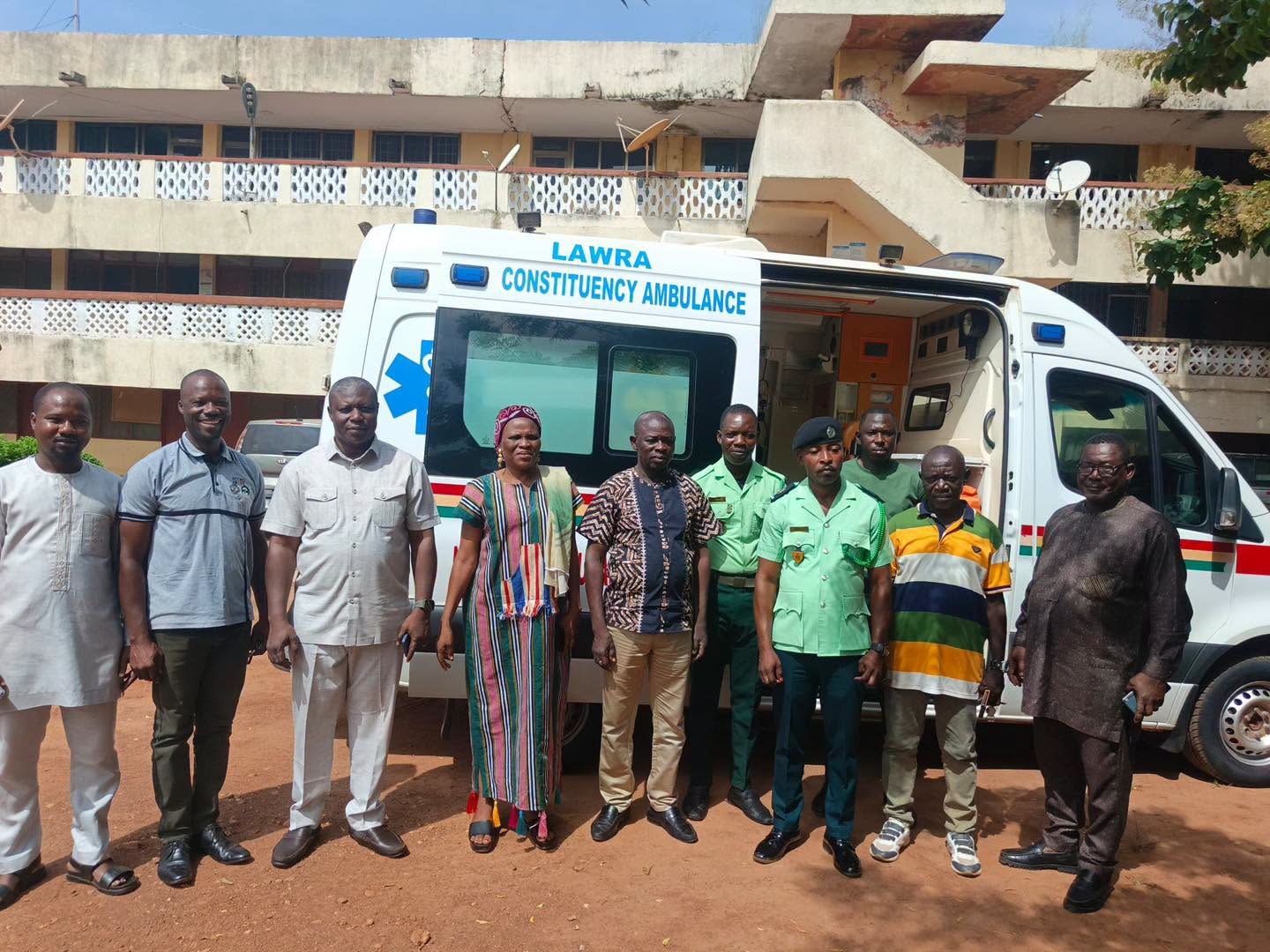 Lawra Ambulance Back on the Road After Two Years; Emergency Services Resume