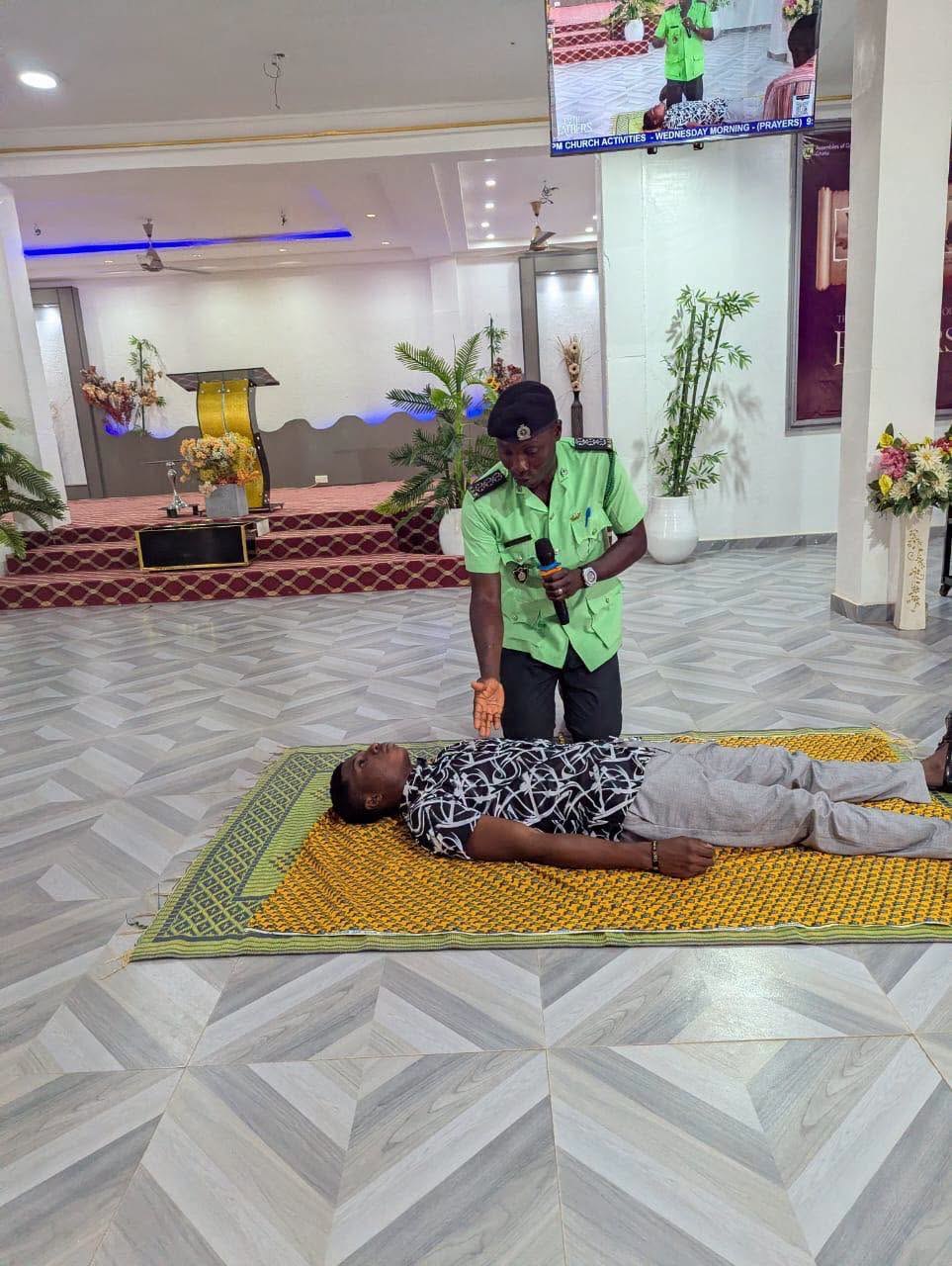 Asokwa Ambulance Station Engages Church Members on Basic First Aid and Emergency Response 