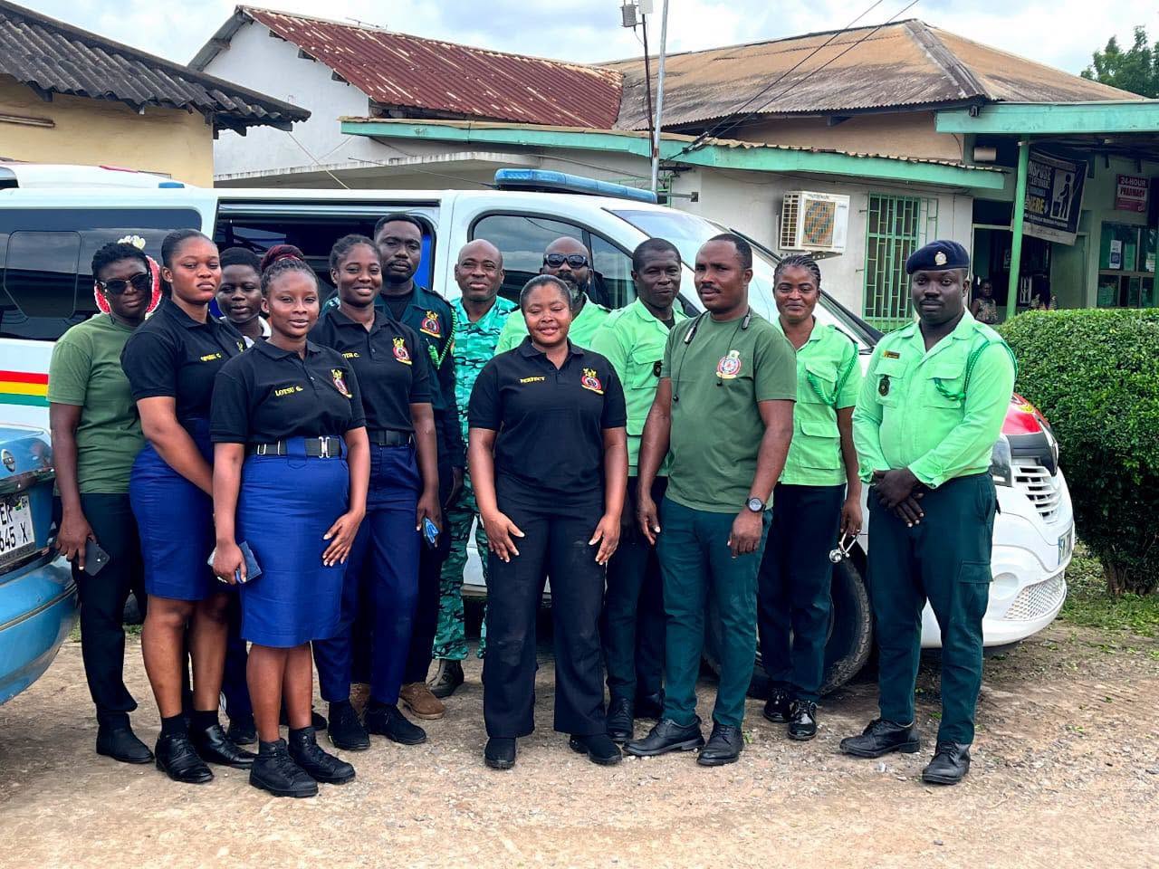 NAS Undertakes Joint Simulation Exercise with Volta Regional Hospital and Nursing Trainees