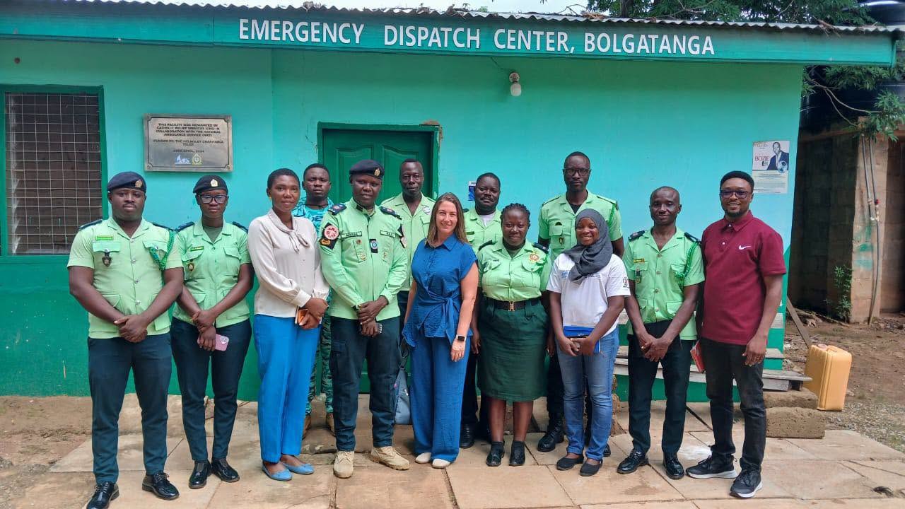 CRS Technical Advisor Impressed by Upper East NAS Emergency Dispatch Centre