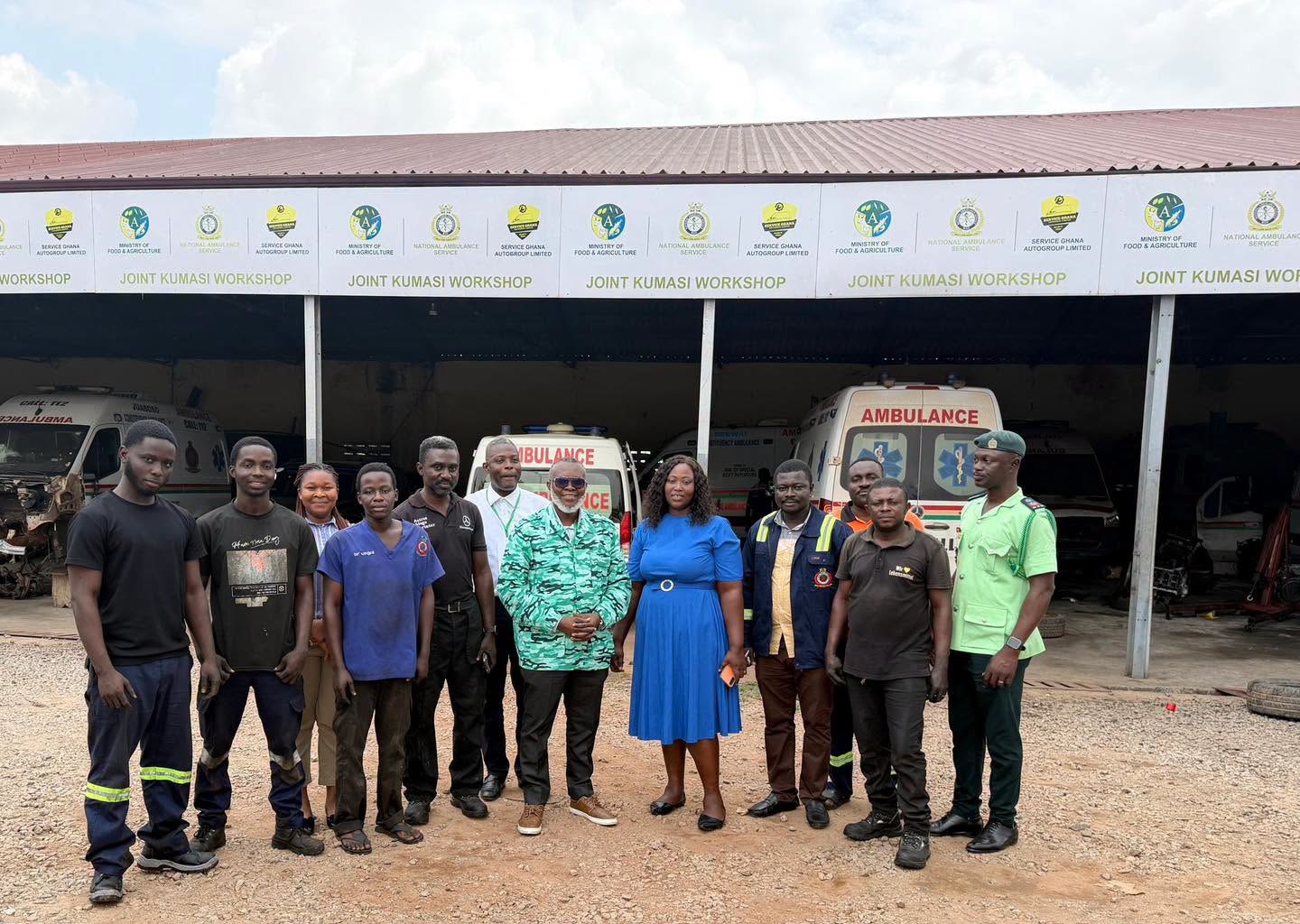 NAS CEO Inspects Progress of “Operation Restore Fleet” in Ashanti Region 