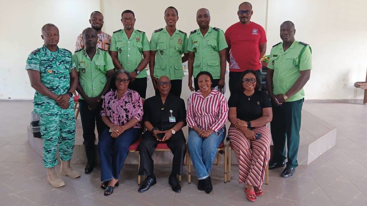 NAS Board Chairman Visits PECTS-Nkenkaasu to Observe Promotion Interviews and Assess School Facilities