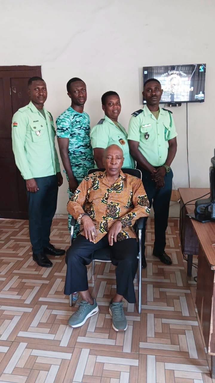 NAS Board Chairman Undertakes Working Visit to Obuasi West, Akrofuom and Bekwai Ambulance Stations 
