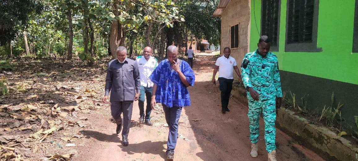 NAS CEO Inspects Ongoing Development Works at Dzolokputa Ambulance Station 