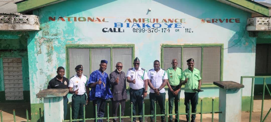 NAS CEO Outlines Major Support Measures During Biakoye Station Visit