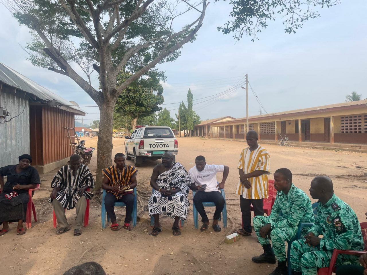 NAS Western North Region Engages Asawinso-A Community Ahead of Ambulance Service Expansion