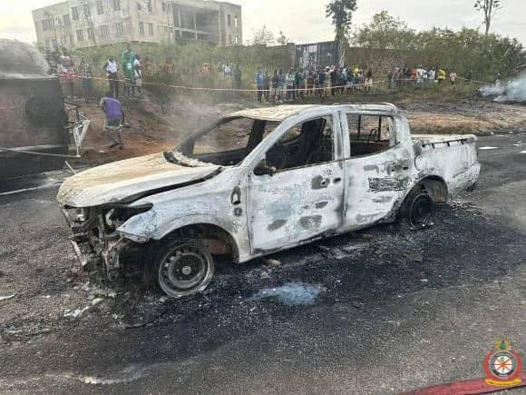 🚑 SWIFT NAS RESPONSE TO ACCRA–NSAWAM PETROL TANKER FIRE