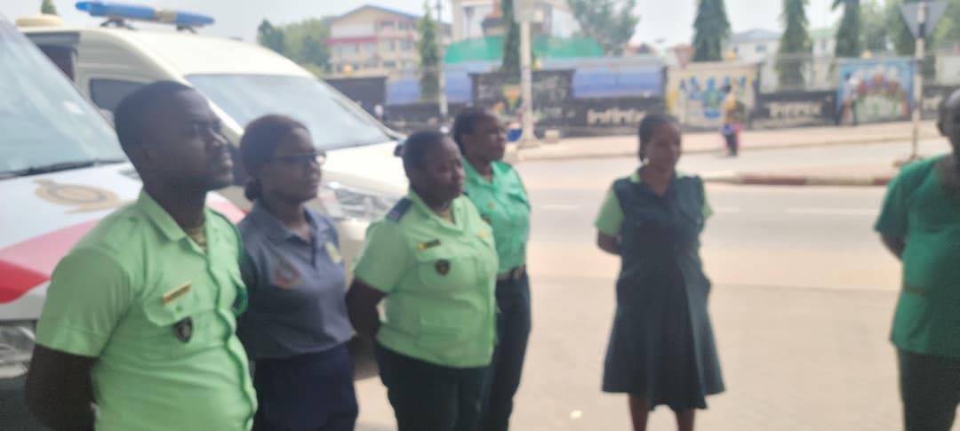 CEO-NAS PAYS WORKING VISIT TO CIRCLE AMBULANCE STATION