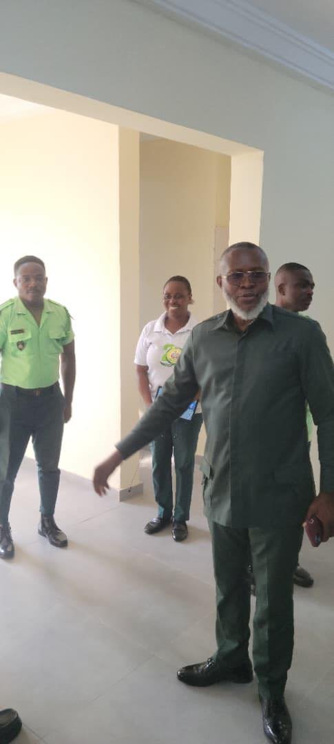 NAS CEO VISITS YET-TO-BE COMMISSIONED NEW ACHIMOTA AMBULANCE STATION