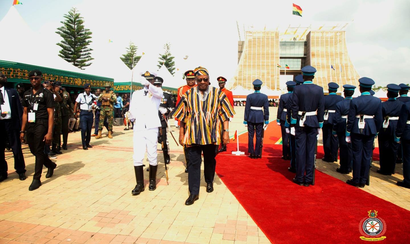 NAS Leadership Joins Ghana’s 69th Independence Day Celebration; EMTs Participate in National Parade