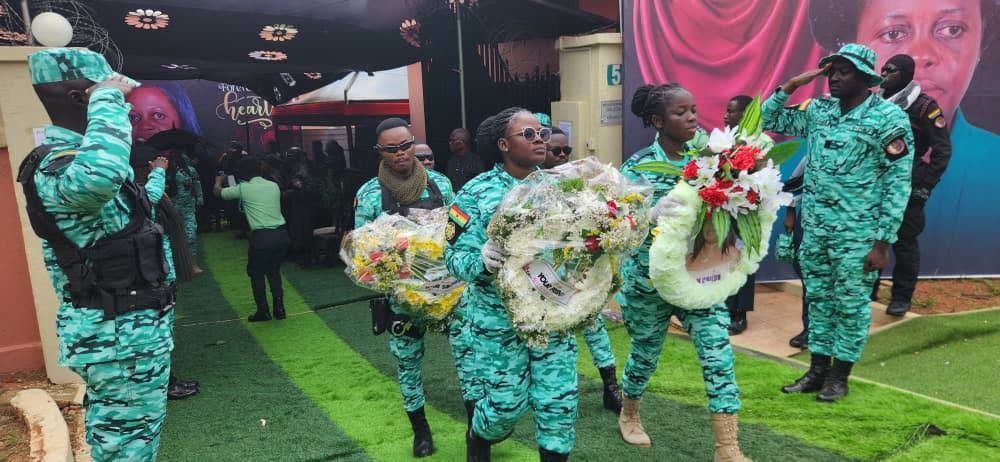 Minister of Health, Ashanti Regional Minister and NAS CEO Lead Delegation to Final Funeral Rites of Late Mrs. Florence Boateng