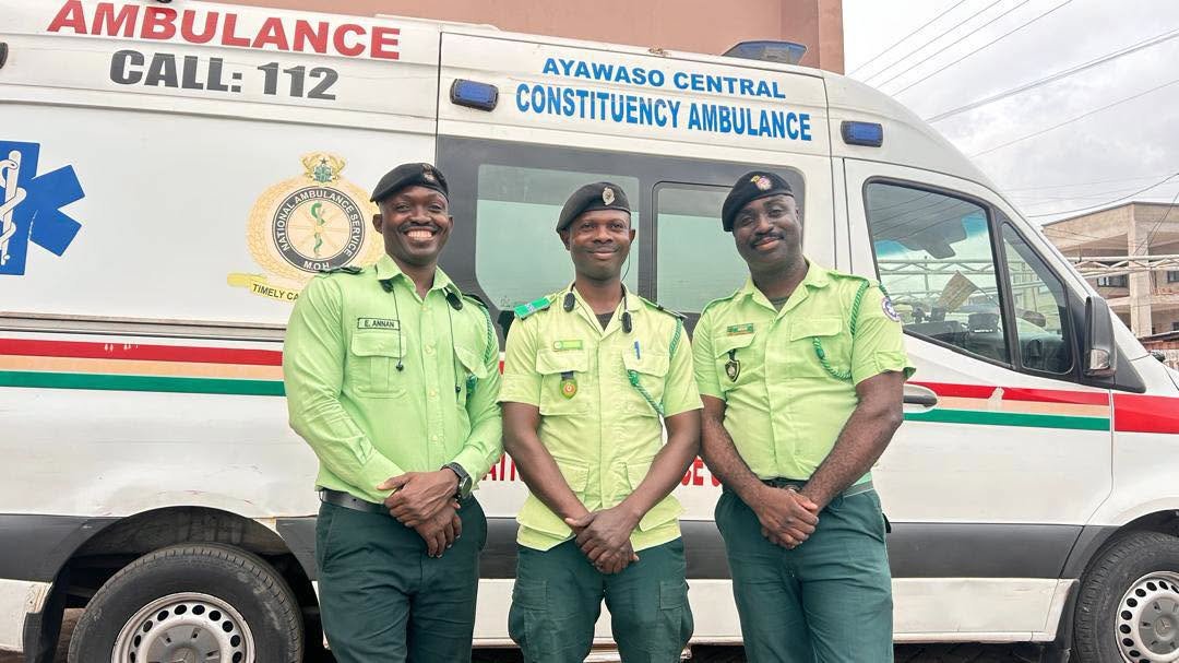 NAS Greater Accra Hosts Board Chairman on Working Visit to Strengthen Emergency Medical Service Delivery